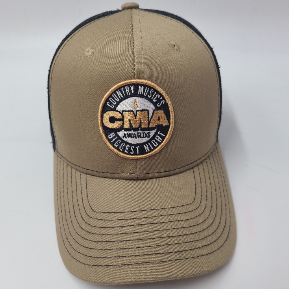 CMA Awards Hat Snapback Trucker Mesh Brown Black Country Music Biggest Night Men